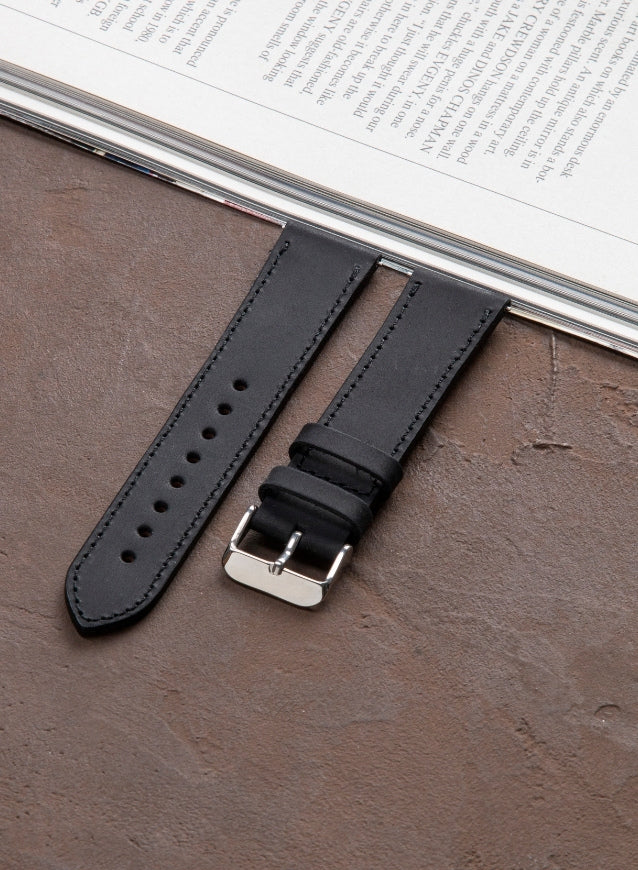 Samsung Watch Deri Kordon Siyah - Crazy