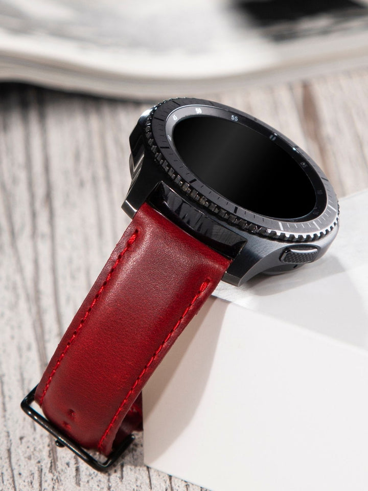 Samsung Watch  Deri Kordon 8 Farklı Renk Seçeneği- Fullup