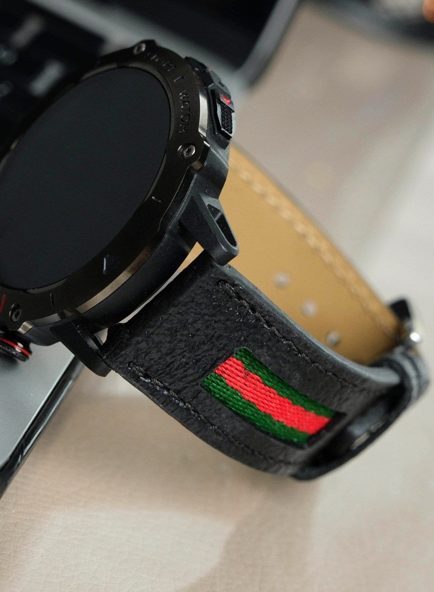 Huawei Watch Deri Kordon Siyah - Veltro