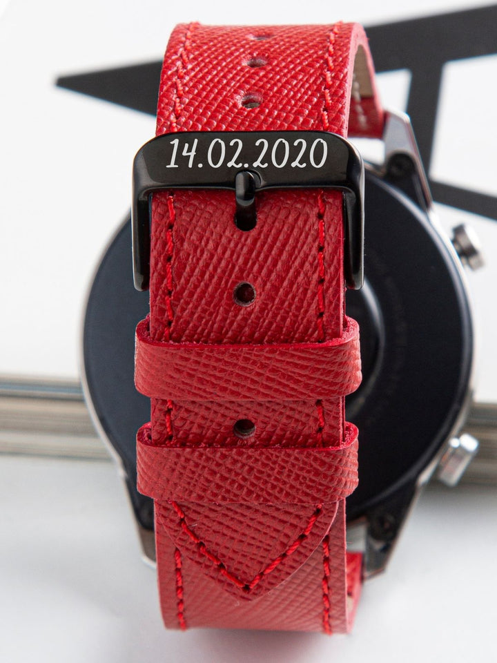 Klasik Saat Deri Kordon 9 Farklı Renk Seçeneği 18mm 20mm 22mm - Safiano