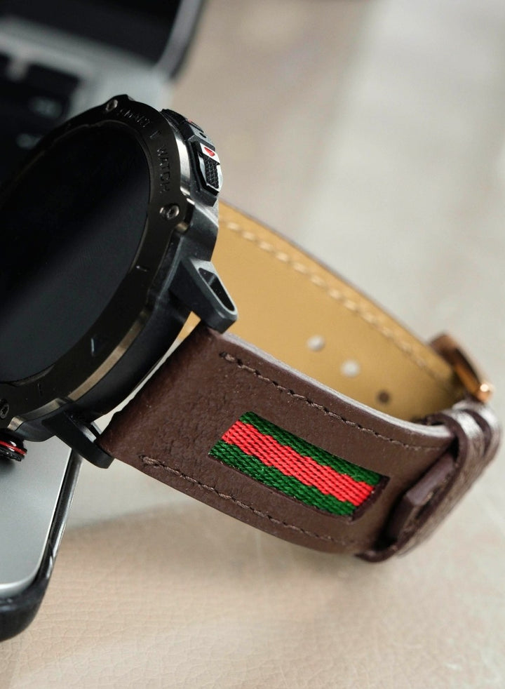 Huawei Watch Deri Kordon Kahve - Veltro