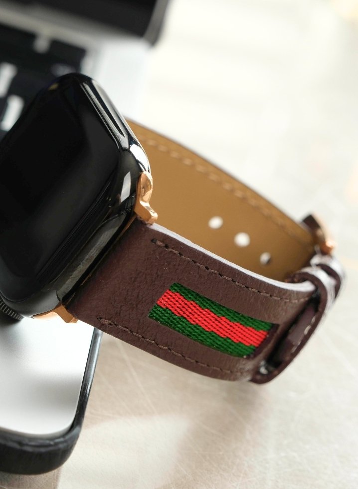 Apple Watch Deri Kordon Kahve - Veltro