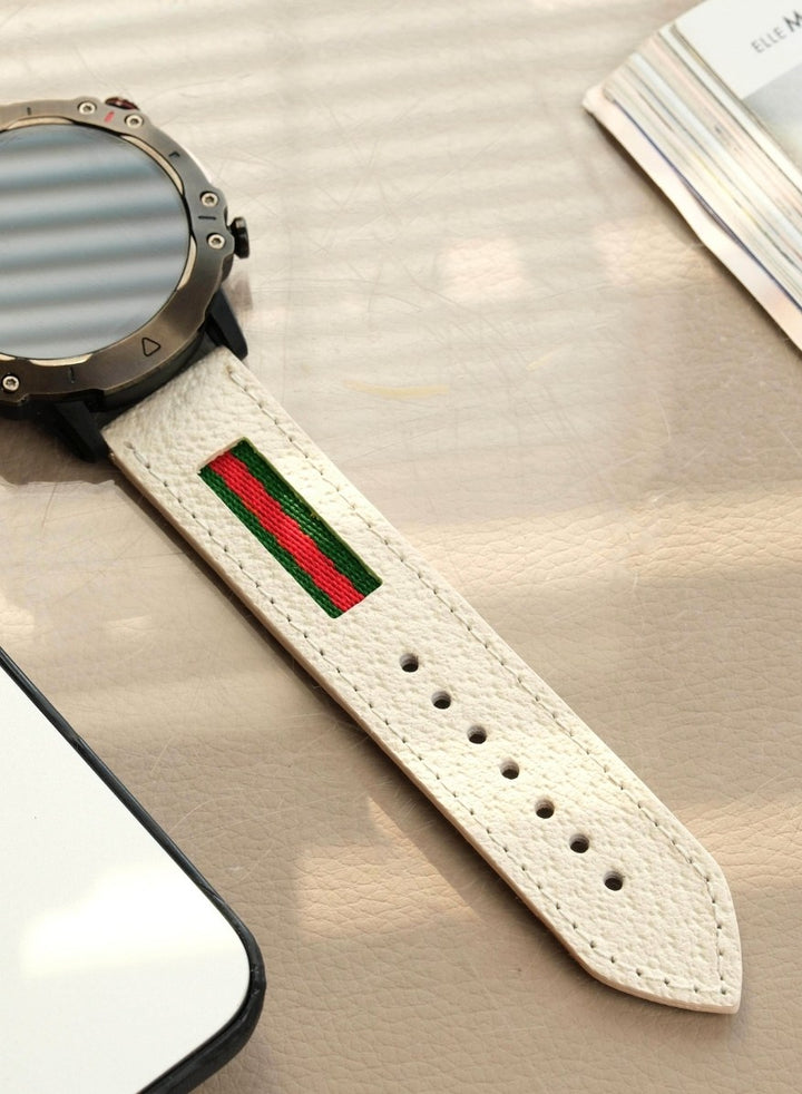 Huawei Watch Deri Kordon Bej - Veltro