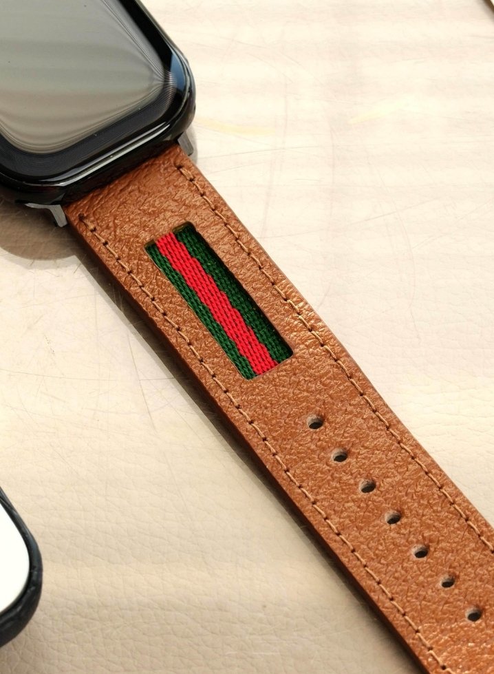 Apple Watch Deri Kordon Taba - Veltro