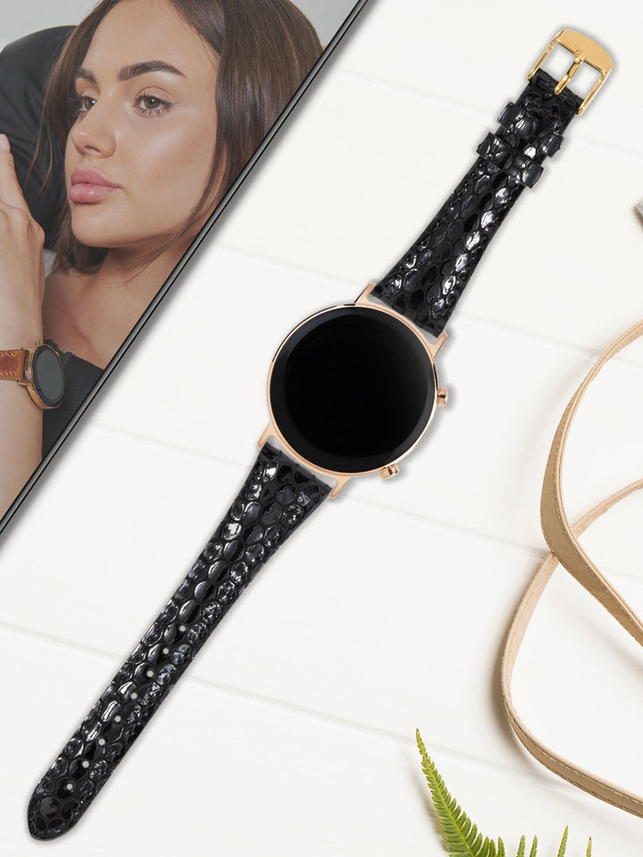 Samsung Watch Kadın Deri Kordon 6 Farklı Renk Seçeneği - Crop