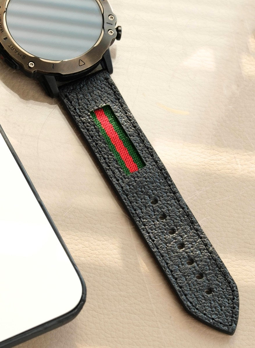 Huawei Watch Deri Kordon Siyah - Veltro