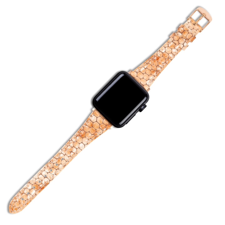 Apple Watch Kadın  Deri Kordon Köpük - Crop