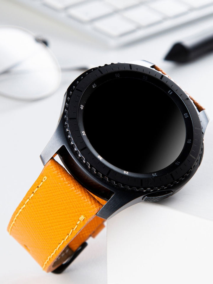 Samsung Watch  Deri Kordon 9 Farklı Renk Seçeneği- Safiano