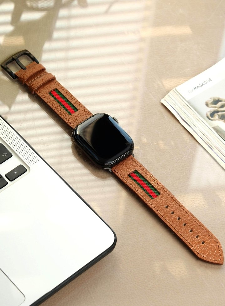 Apple Watch Deri Kordon Taba - Veltro