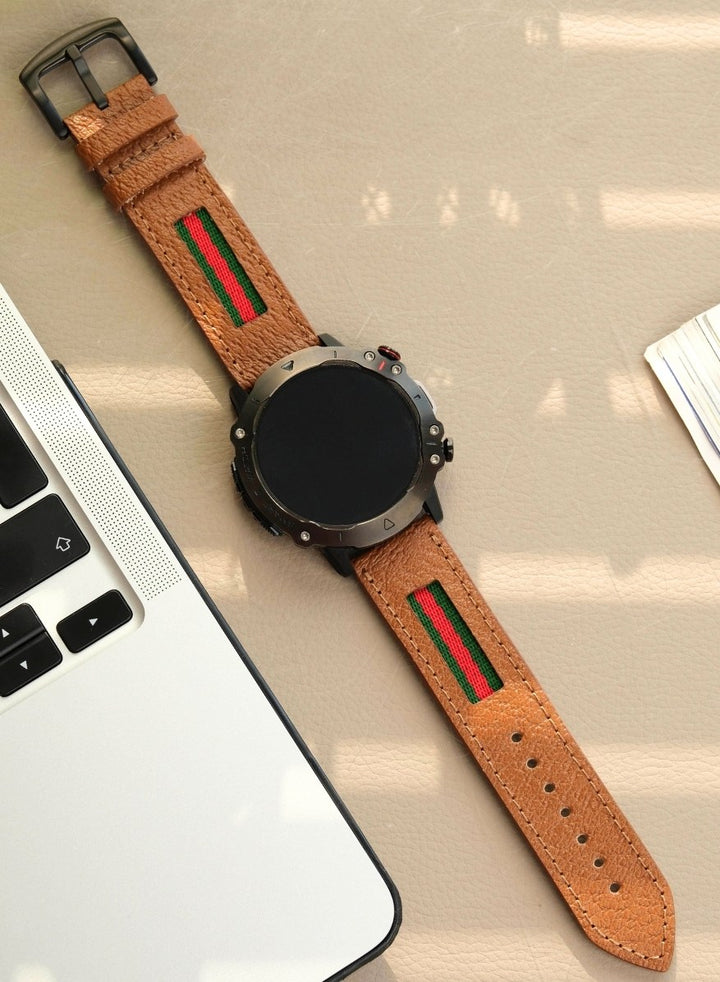 Huawei Watch Deri Kordon Taba - Veltro