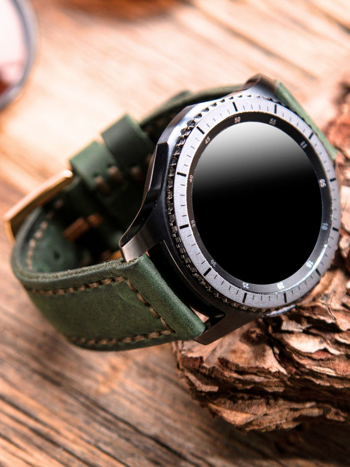Samsung Watch  Deri Kordon 8 Farklı Renk Seçeneği - SamCrazy