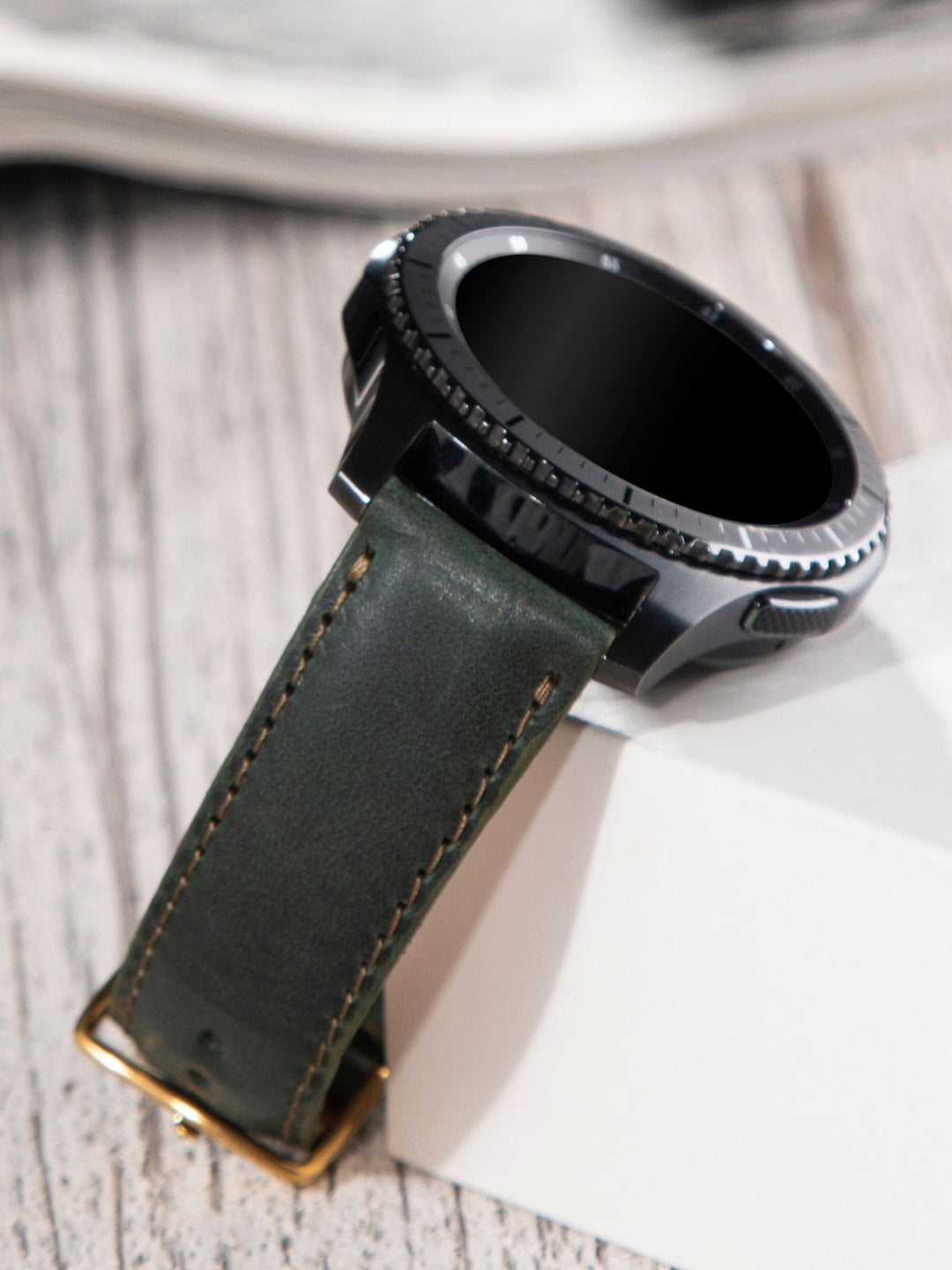 Samsung Watch  Deri Kordon 8 Farklı Renk Seçeneği- Fullup