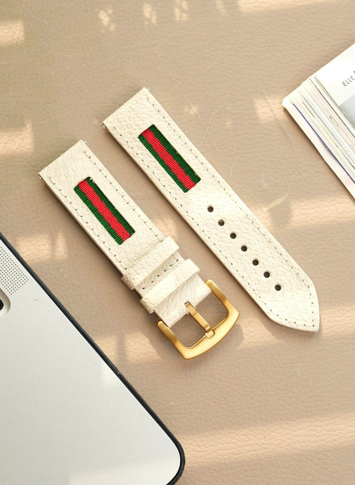 Huawei Watch Deri Kordon Bej - Veltro