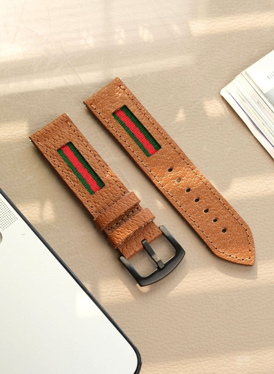 Huawei Watch Deri Kordon Taba - Veltro